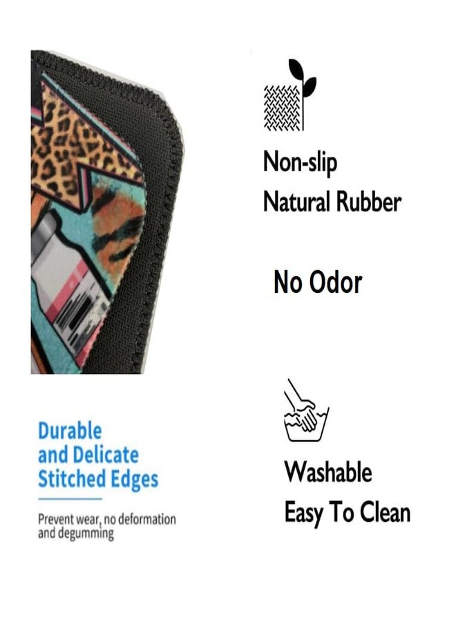 Funny School Nurse Mouse Pad Without Wrist Support for Desk in Square Shape, Nurse Mouse Pad for Work, Nurse Desk Accessories for Work, Mouse Pad Nurse Theme, 9.5"×7.9" - Image 3