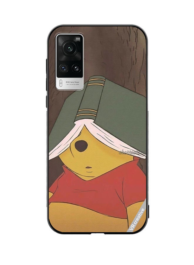 VR CREATIVE Protective Case Cover For Vivo X60 Pro Pooh Design Multicolour - Image 1