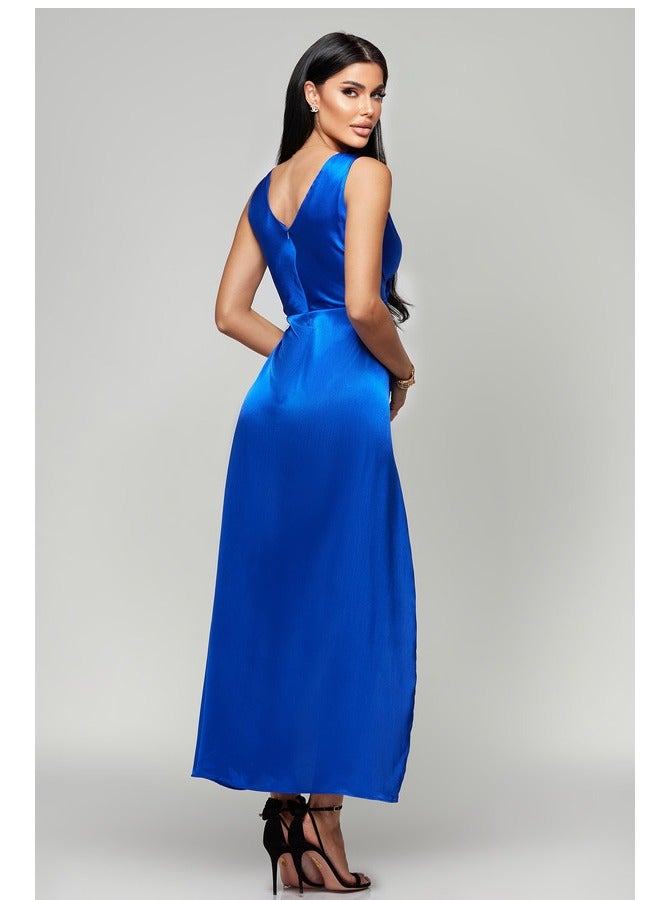 انيتاس فستان ساتان غير متماثل - Image 2