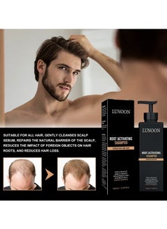 LUNOON Spartan Root Activator Shampoo, Spartan Shampoo, Hair Thickening Shampoo, Hair Loss Shampoo For Women Regrowth, Men Hair Growth Shampoo (1PCS)  - Image 2