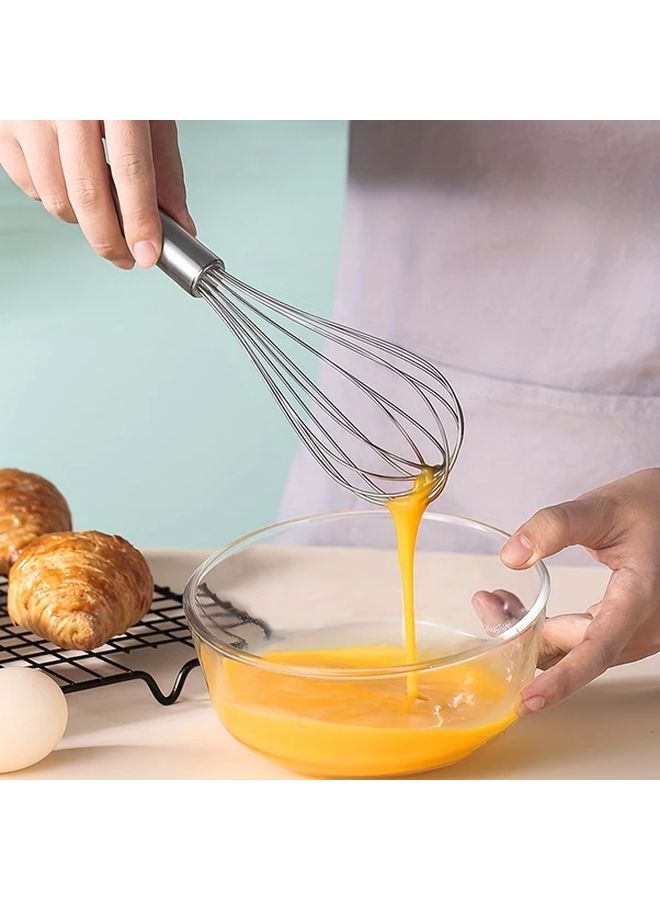 1 2 3 Pieces Silver Stainless Steel Egg Separator Set - Image 2