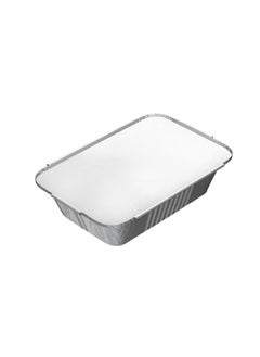 25-Piece Aluminium Food Container With Lid Silver 680 ml - pzsku/Z395B61F473F83C70EF3FZ/45/_/1637251106/00cfebfb-3358-4cdf-9721-4ffe0cfb7fbc