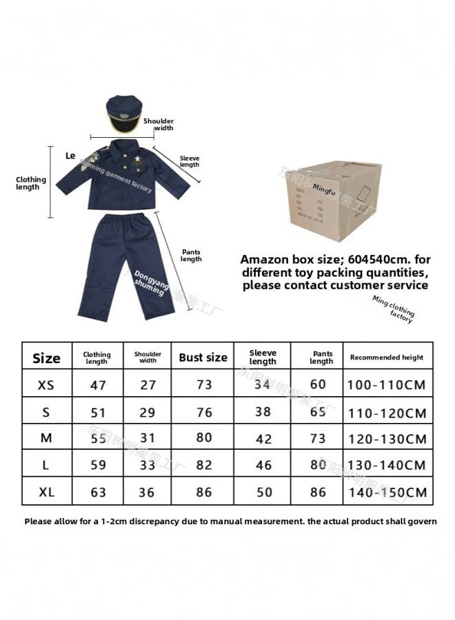Halloween Costume for Baby and Kid Novice shackles Suitable for height:M120 Pretend Play Suit Halloween Dress up Party costume for girls and boys - Image 3