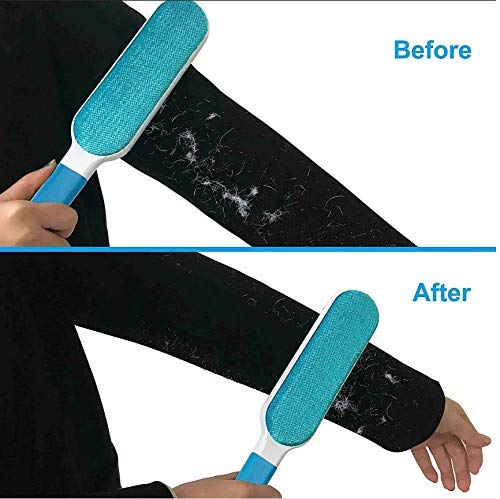 DD RETAILS Pet Hair Dust Lint Remover for Clothing Furniture Double Sided SelfCleaning ReusableReusable Pet Fur Remover with self Cleaning Base - Image 4