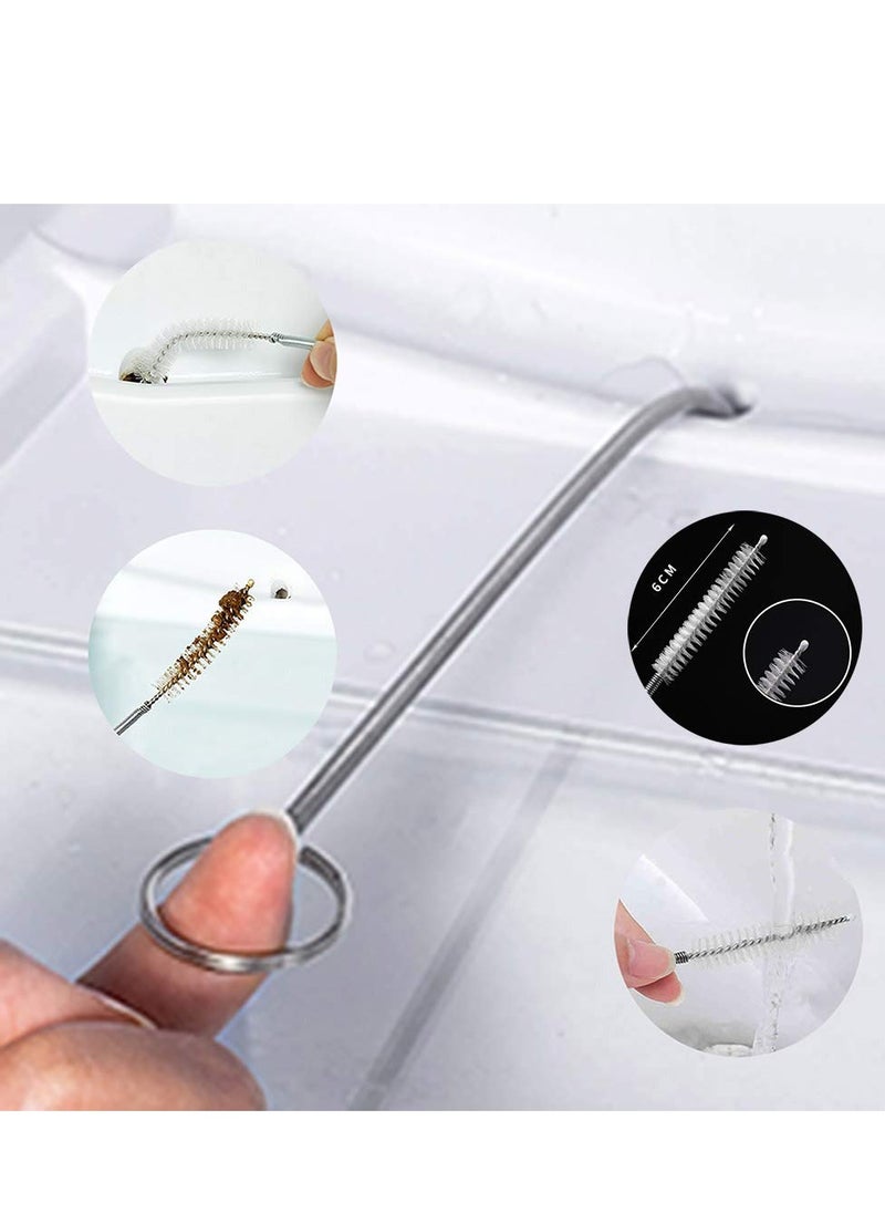 Generic - 6 Pcs Refrigerator Drain Hole Clog Remover Cleaning Tool, Reusable Fridge Dredging Kit - Image 1
