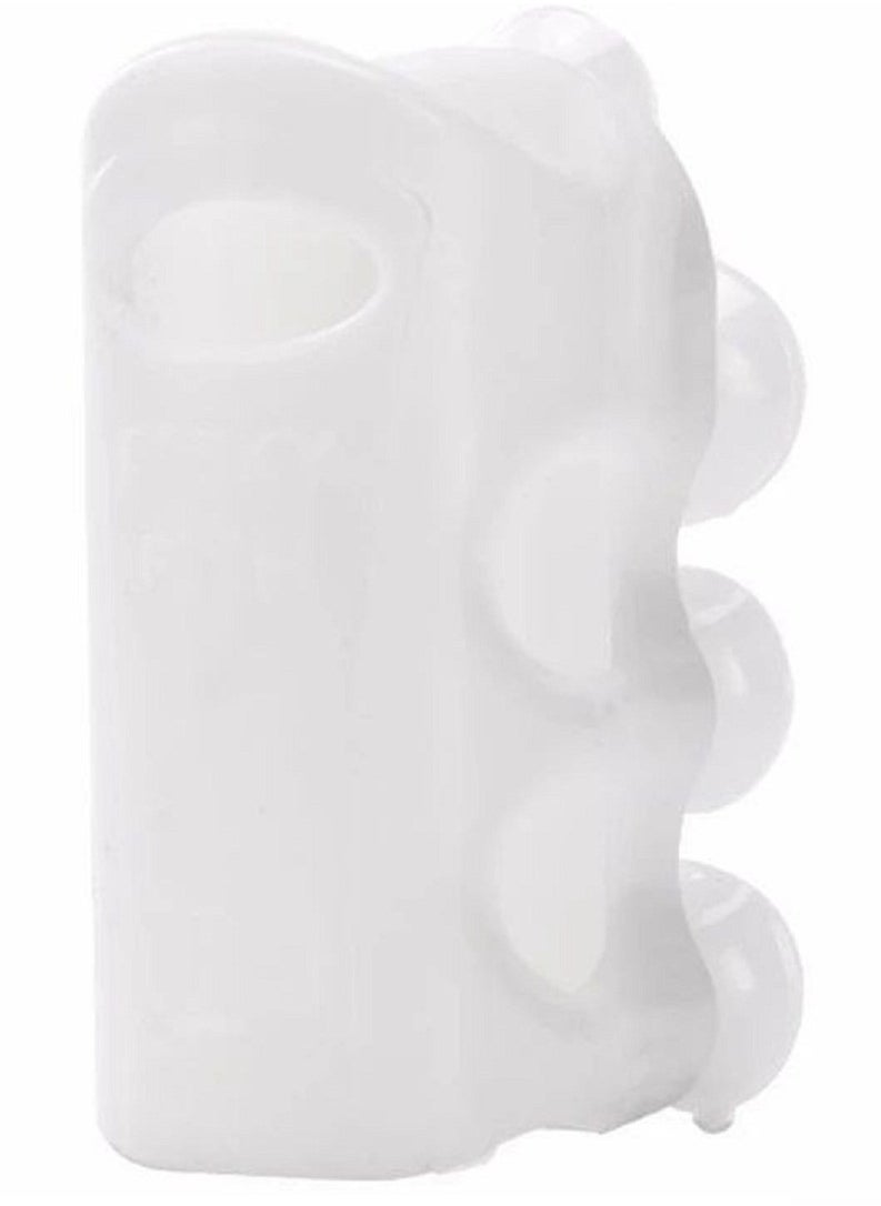 Generic holder Wall mounted removable shower head Silicone White  - Image 1