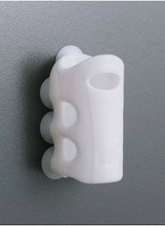Generic holder Wall mounted removable shower head Silicone White  - Image 2