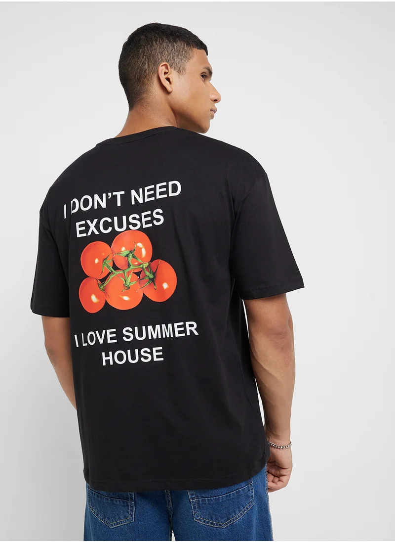 Seventy Five Graphic Print T-Shirt