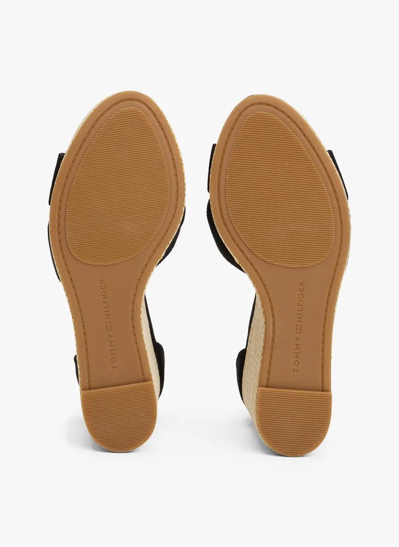 TOMMY HILFIGER HIGH WEDGE CRISS CROSS ESPADRILLES