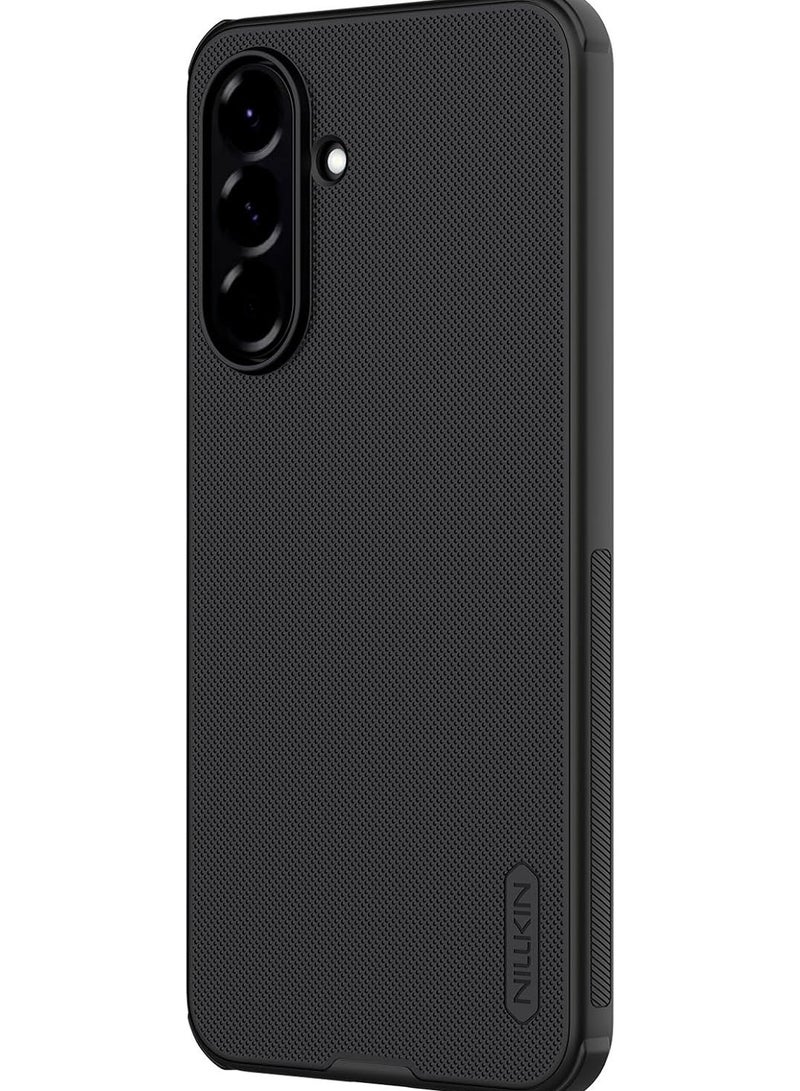 Nillkin Case Cover Super Frosted Pro  Case Anti-Scratch & Slip For Samsung Galaxy A36 (Black) - Image 1