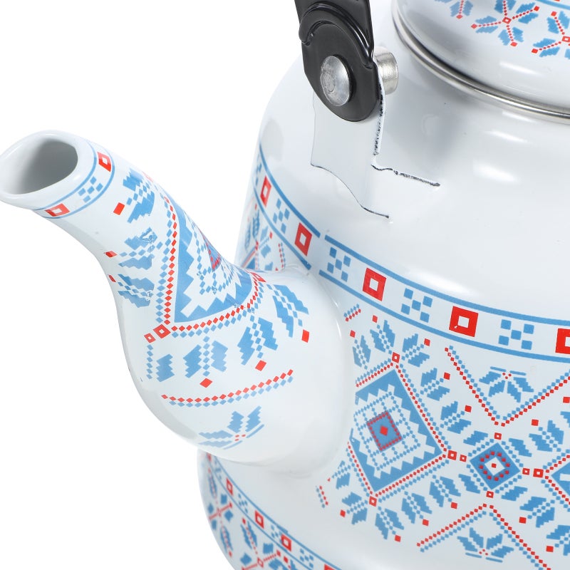 Enamel Water Kettle Multi-function Stovetop Kettle Household Coffee Kettle Tea Supply - Image 5