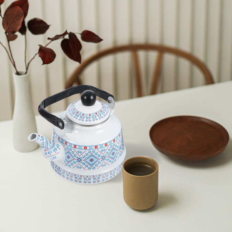 Enamel Water Kettle Multi-function Stovetop Kettle Household Coffee Kettle Tea Supply - Image 3