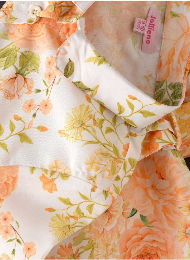 Jelliene - Tween Trendsetter: Printed Jumpsuit Effortless Style & Summer Fun - Image 1