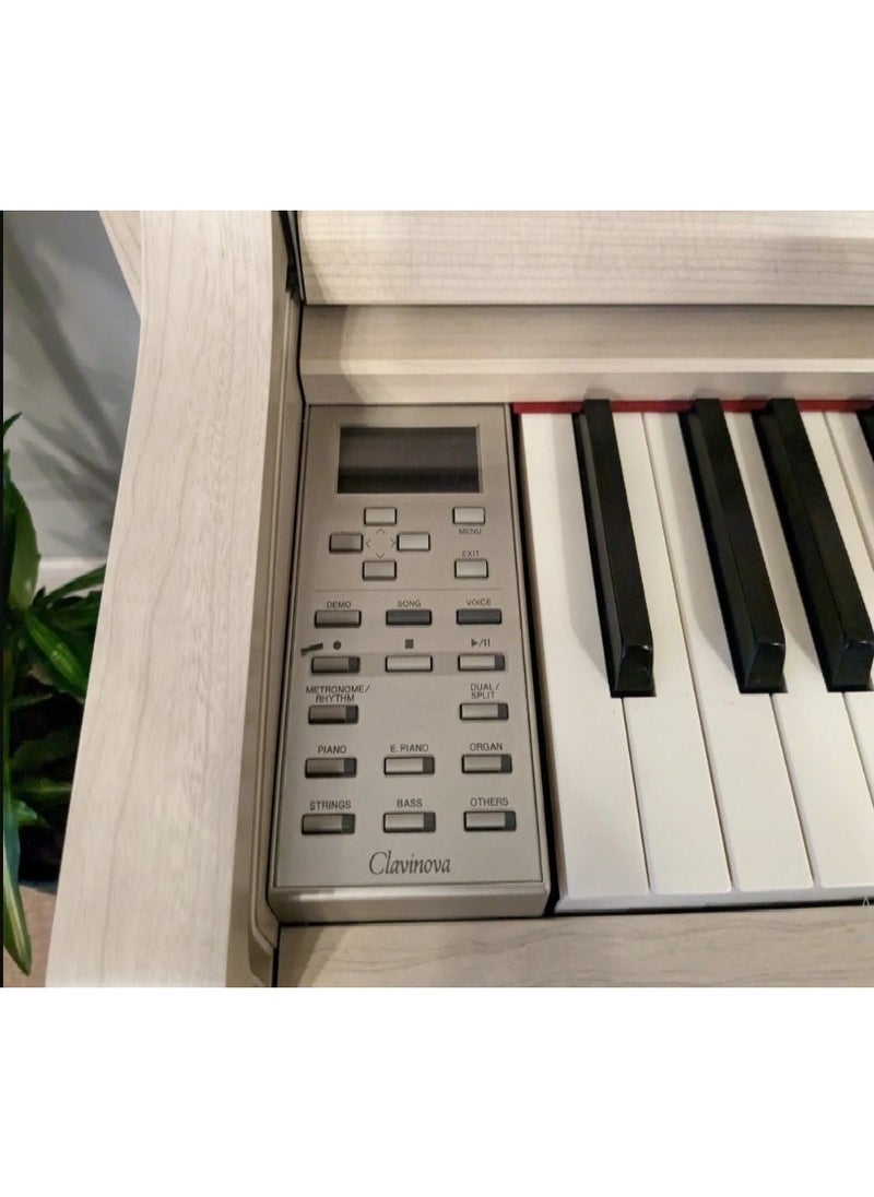 Yamaha Clavinova CLP 545 White Ash DigitalPiano With Bench  - Image 5