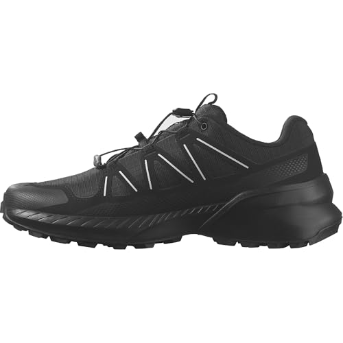 Salomon Men’s Speedcross Peak Trail Running Shoes - Black/Black/Glacier Gray - 11 - Image 3