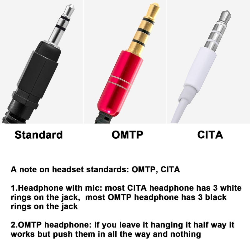 eBoot 635mm to 35mm Adapter 635 mm 14 Inch to 35 mm 18 Inch Adapter Female Stereo Audio Earphone 5 Pieces Black - Image 3