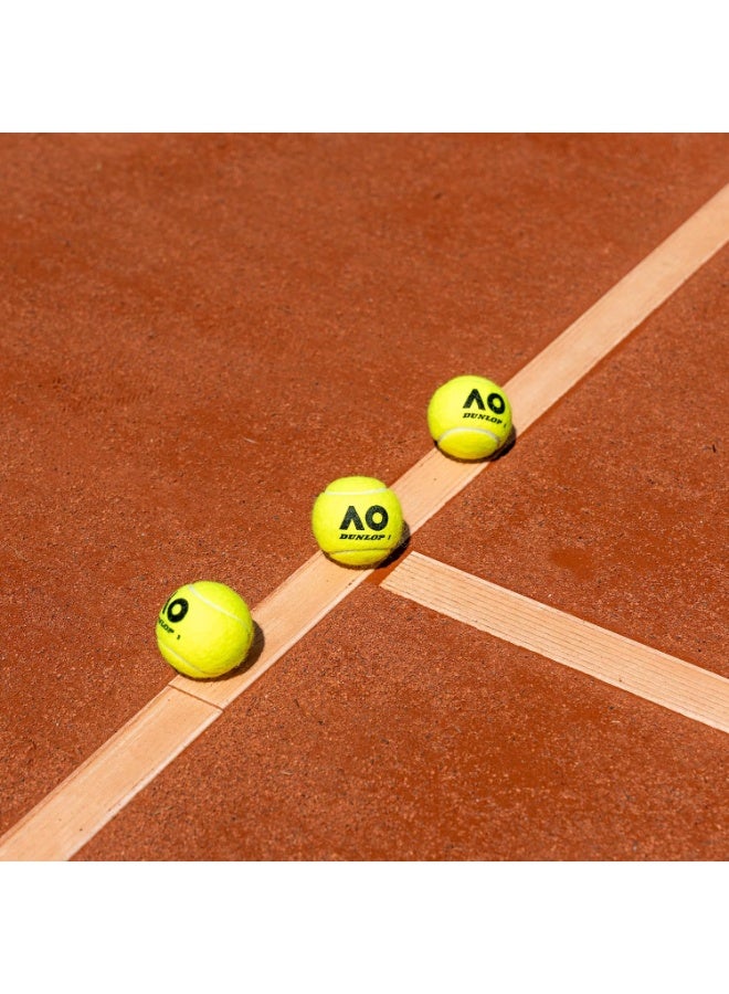 Dunlop Tennis Ball Australian Open tennis ball - for sand, hard court and turf - Image 5