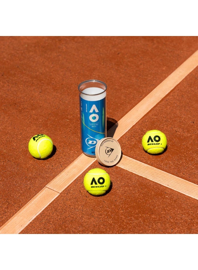 Dunlop Tennis Ball Australian Open tennis ball - for sand, hard court and turf - Image 4