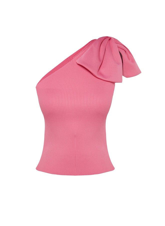 trendyol - Pink Knitwear Blouse TPRSS22BZ0166 - Image 1