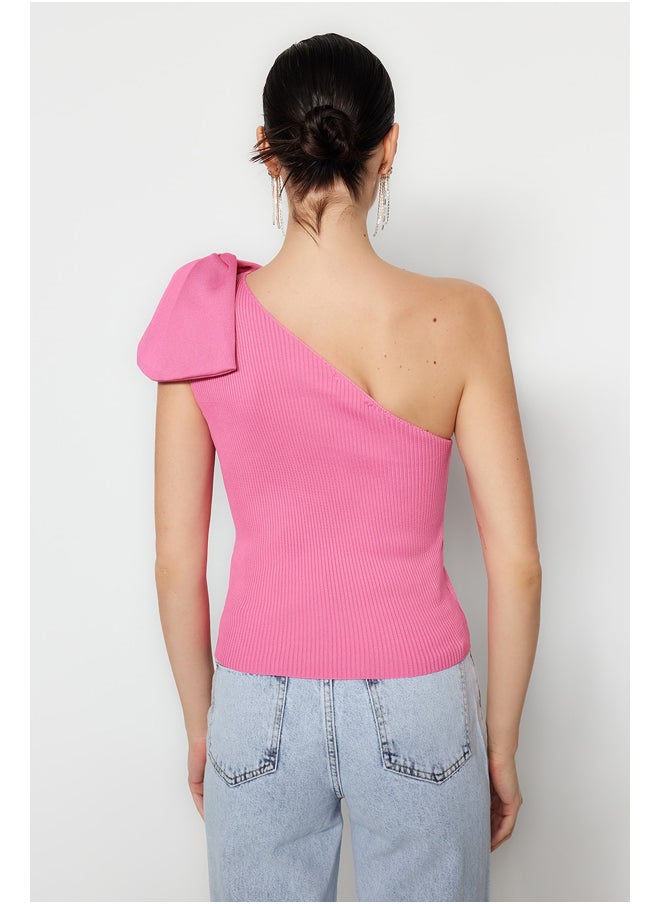 trendyol - Pink Knitwear Blouse TPRSS22BZ0166 - Image 1