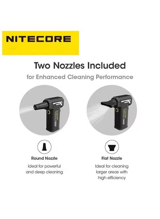 NITECORE CW20 Multipurpose Pocket Photography Fan Electric Portable Fan Stepless Wind Blower - Image 4
