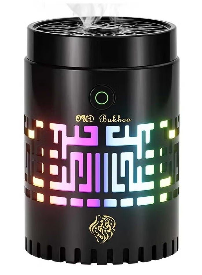 Bakhoor Arabic Electric Incense Oud Burner with Full Quran Muslim Speaker Remote and App Control - Image 1