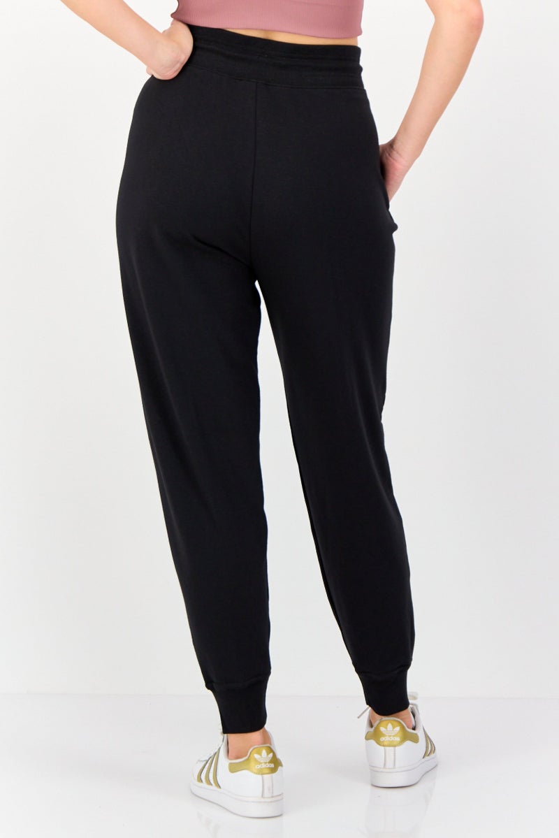 Nike Women Standard Fit 7/8 Training Sweatpants, Black  - Image 2