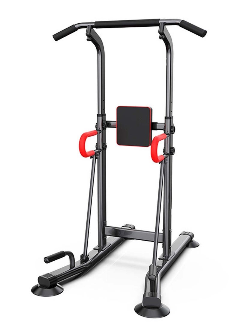 Viden Pull-Up Rack Home Fitness Table Tower Push-Up Table Strength Trainer Abdominal Arm Whole Body Muscle Training Height Adjustable Whole Family Use Office Gym Pull-up Bars  - Image 1