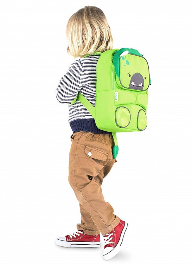 Trunki ToddlePak Dudley Dinosaur Green Preschool Backpack, High Visibility Children's Rucksack with Adjustable Straps, 5L Capacity and Storage - Image 5