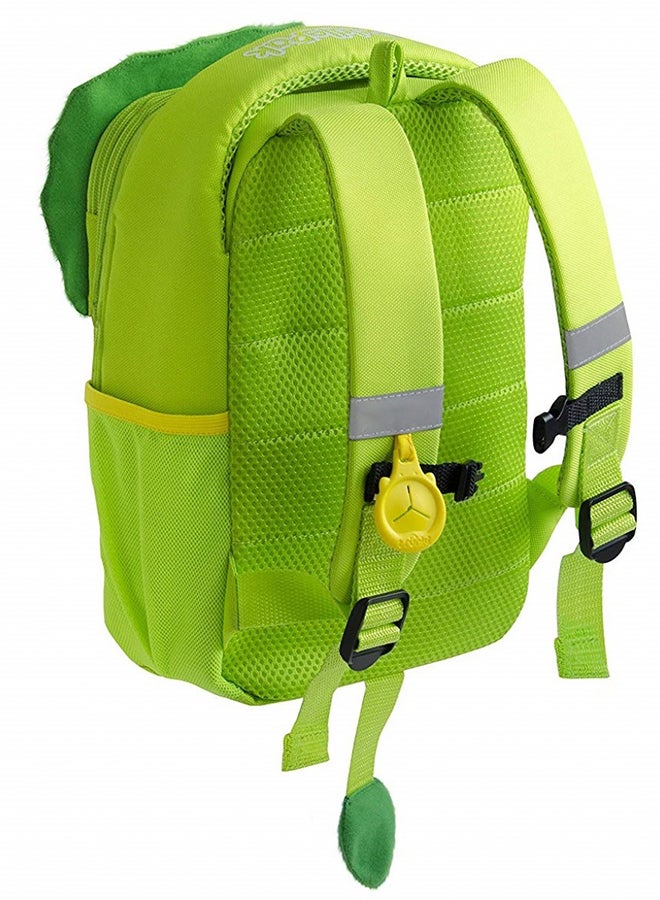 Trunki ToddlePak Dudley Dinosaur Green Preschool Backpack, High Visibility Children's Rucksack with Adjustable Straps, 5L Capacity and Storage - Image 3