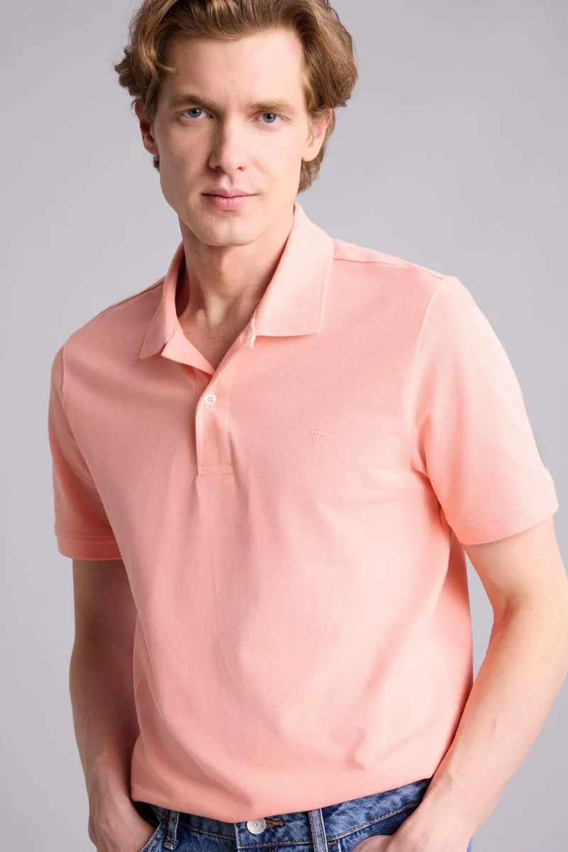 DeFacto Slim Fit Short Sleeve Polo T-Shirt