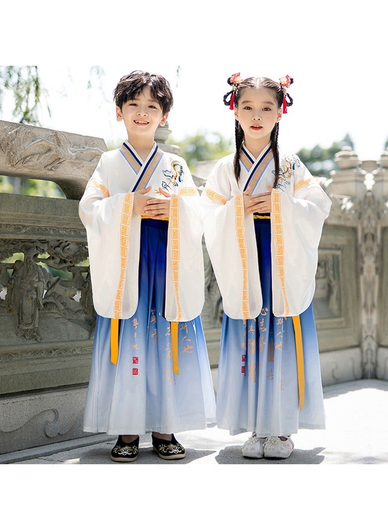 general Traditional Girl's Ancient Hanfu Costume - Elegant Princess Performance Dress for Stage, Cosplay & Cultural Events - Image 1