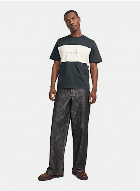 Jorvesterbro Block Tee Ss Crew Styd Aw24