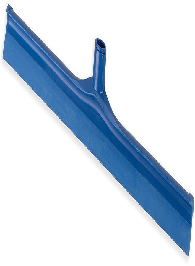 SPARTA 24" Floor Squeegee Replacement Head, Seamless Rubber with Rust-Free Plastic Frame for HACCP Compliance, Heavy-Duty Industrial Use, Thermoplastic Rubber, 24 Inches, Blue - Image 2