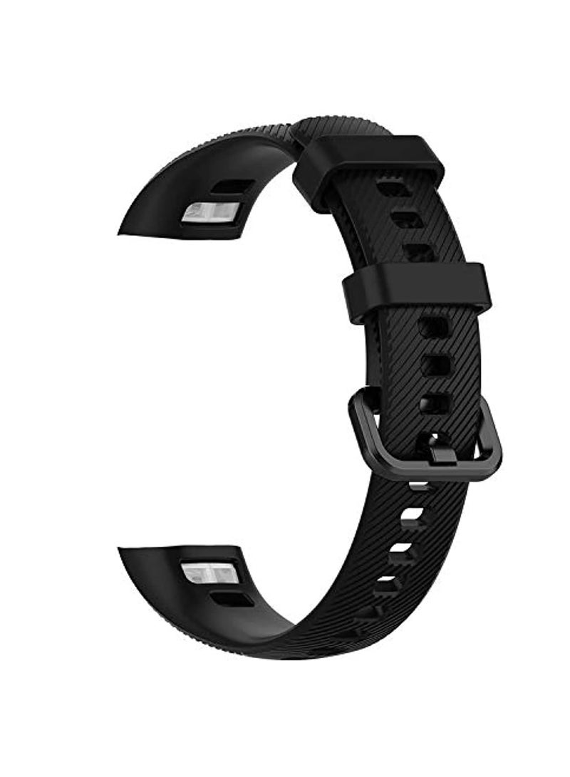 Silicone Replacement Strap for Huawei Honor 3 (Black)