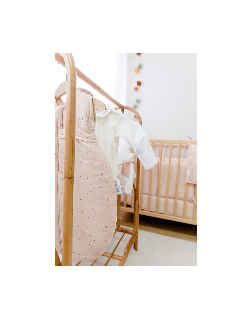 جلوب! كيس نوم جلوب وردي لامع لعمر 6-36 شهرًا صيفيًا - Image 3