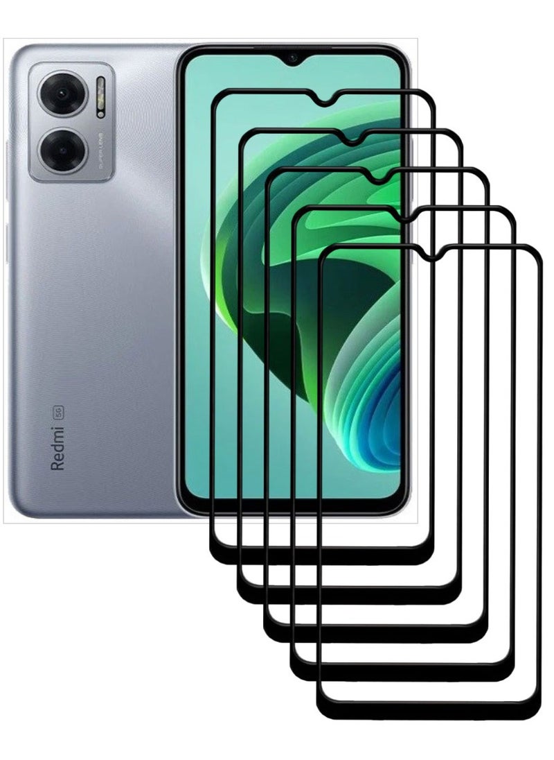 ACLIX 5 Pieces Antistatic ESD Dustproof Premium Quality High Definition Tempered Glass Screen Protector Designed For Xiaomi Redmi Note 11E - Image 1