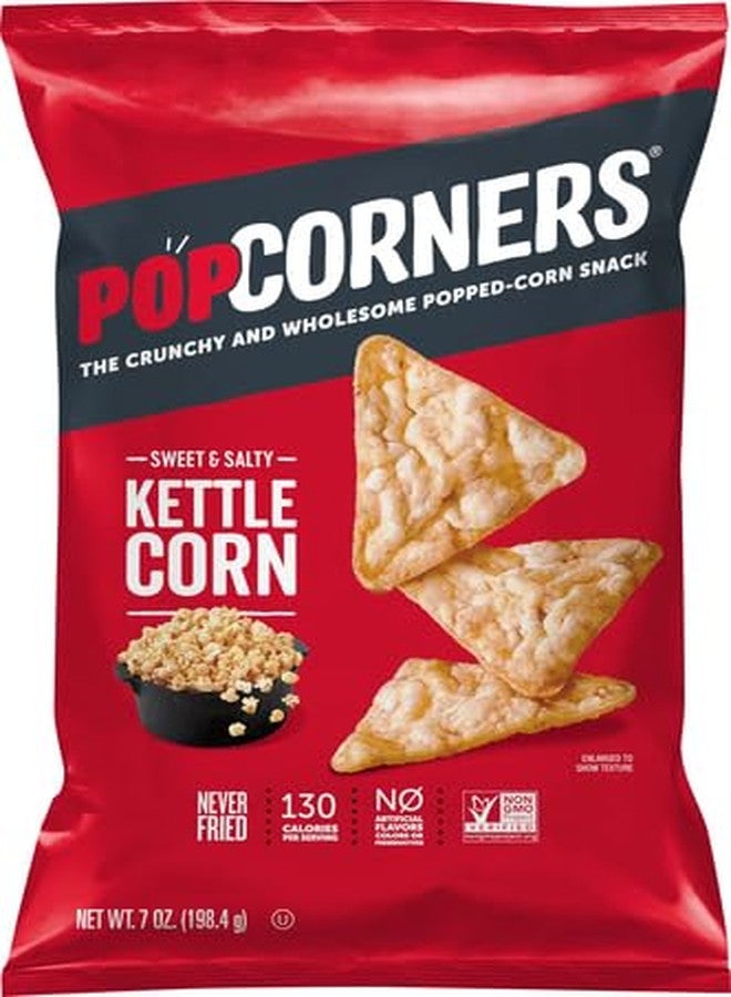 Popcorners Popcorner Kettle Corn Popped Corn Chips, 7 Ounce - Image 4