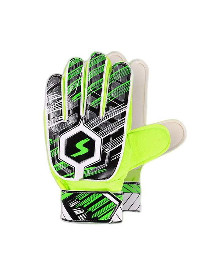 SHIWEI Soccer Goalkeeper Gloves Latex Finger Protection Anti-Collision Goalkeeper Gloves - Image 2