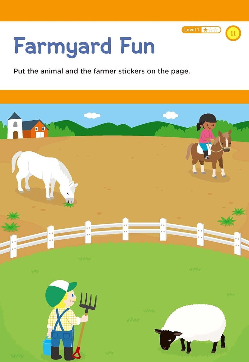 Play Smart My First STICKER BOOK: For Ages 2+ - Image 4