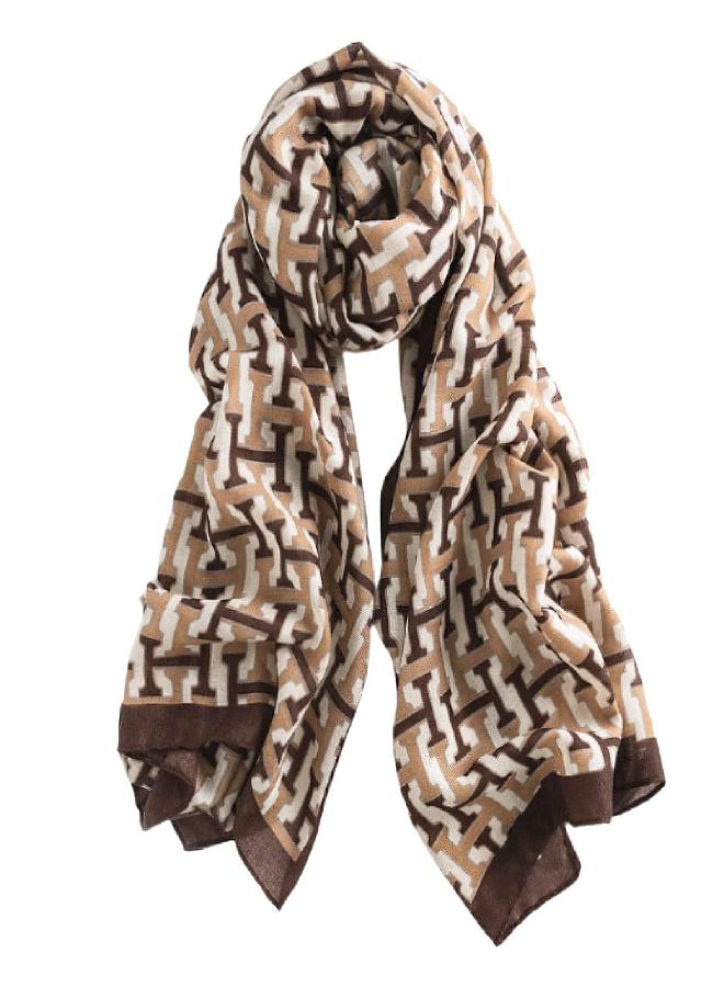 EXTREE EXTREE Scarfs for Women Pashmina Shawl Wrap for Evening Dress Large Soft Blanket Shawls - Image 3