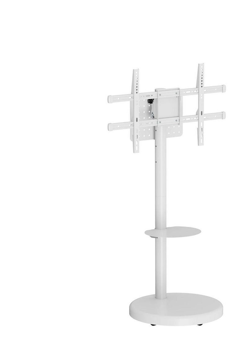 Hamood Heavy-Duty Mobile TV Floor Stand Fits TVs up to 86" and weights up to 50 kg/110 lbs in a variety of settings.  - Image 1