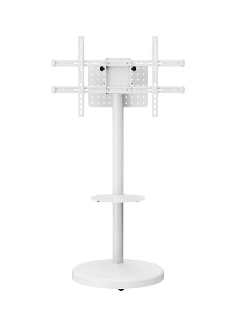 Hamood Heavy-Duty Mobile TV Floor Stand Fits TVs up to 86" and weights up to 50 kg/110 lbs in a variety of settings.  - Image 2