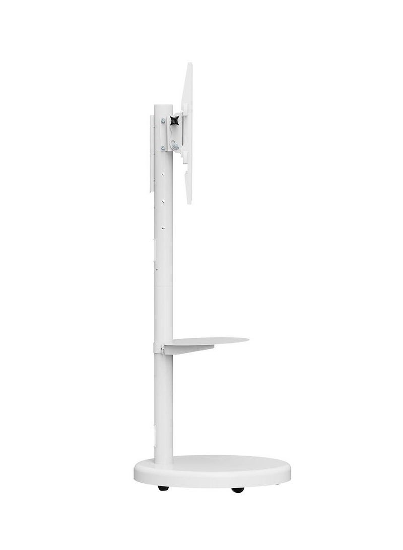 Hamood Heavy-Duty Mobile TV Floor Stand Fits TVs up to 86" and weights up to 50 kg/110 lbs in a variety of settings.  - Image 3