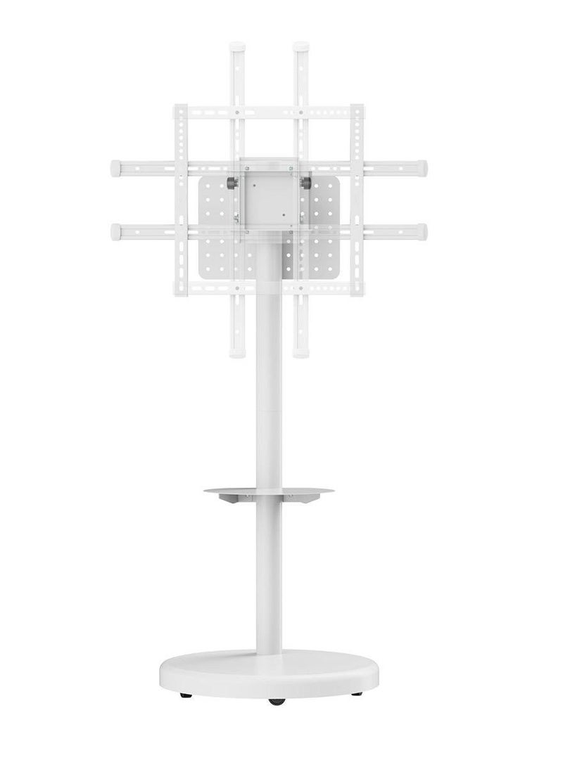 Hamood Heavy-Duty Mobile TV Floor Stand Fits TVs up to 86" and weights up to 50 kg/110 lbs in a variety of settings.  - Image 4