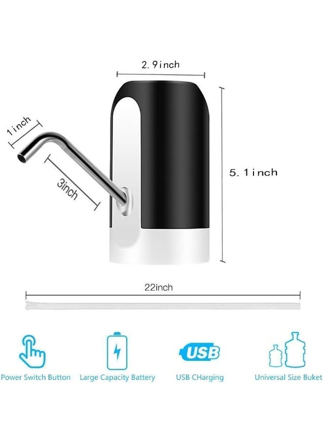 Generic - SUPAAR USB Rechargeable Automatic Water Dispenser Pump for 20 L Bottle - Image 1