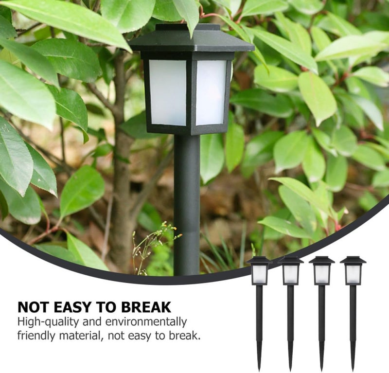LABRIMP 4Pcs Waterproof Solar Garden Lights LED Outdoor Yard Lawn Lamps Landscape Pathway Lighting for Patio and Lawn Decoration - Image 3