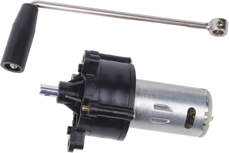 Wind Turbine Generator With Hand Crank Hydraulic System Stainless Steel And PVC Construction High-Efficiency Motor 6V-24V Output For Backup Lighting And Device Charging - Image 1