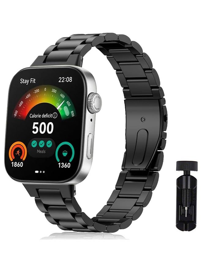 حَبْل تِك أحزمة متوافقة مع هواوي واتش Fit 5 / Fit 5 Pro / Fit 3 / Fit 4 / Fit 4 Pro، أساور استبدال من الفولاذ المقاوم للصدأ، سوار عمل للرجال والنساء - Image 1