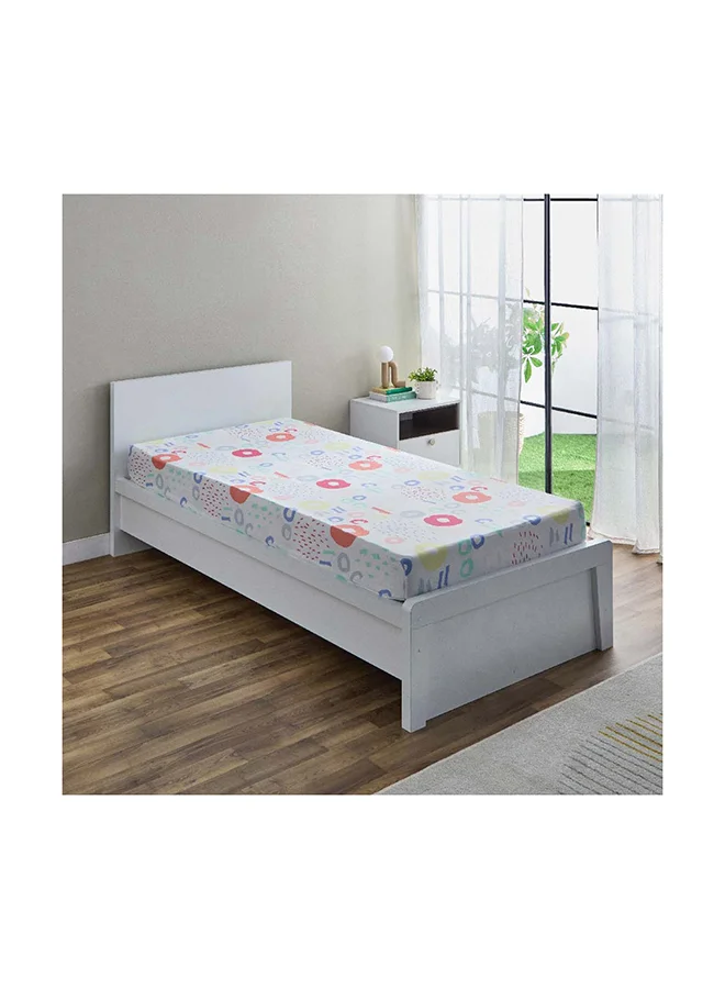 Home Box Nora Regina Single Microfibre Fitted Sheet 90 x 25 x 190 cm